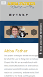 Mobile Screenshot of abbafatherradio.com